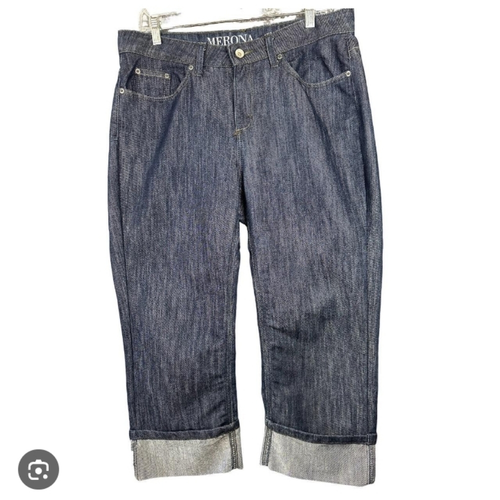 NWOT Merona Denim Capris - Picture 11 of 13